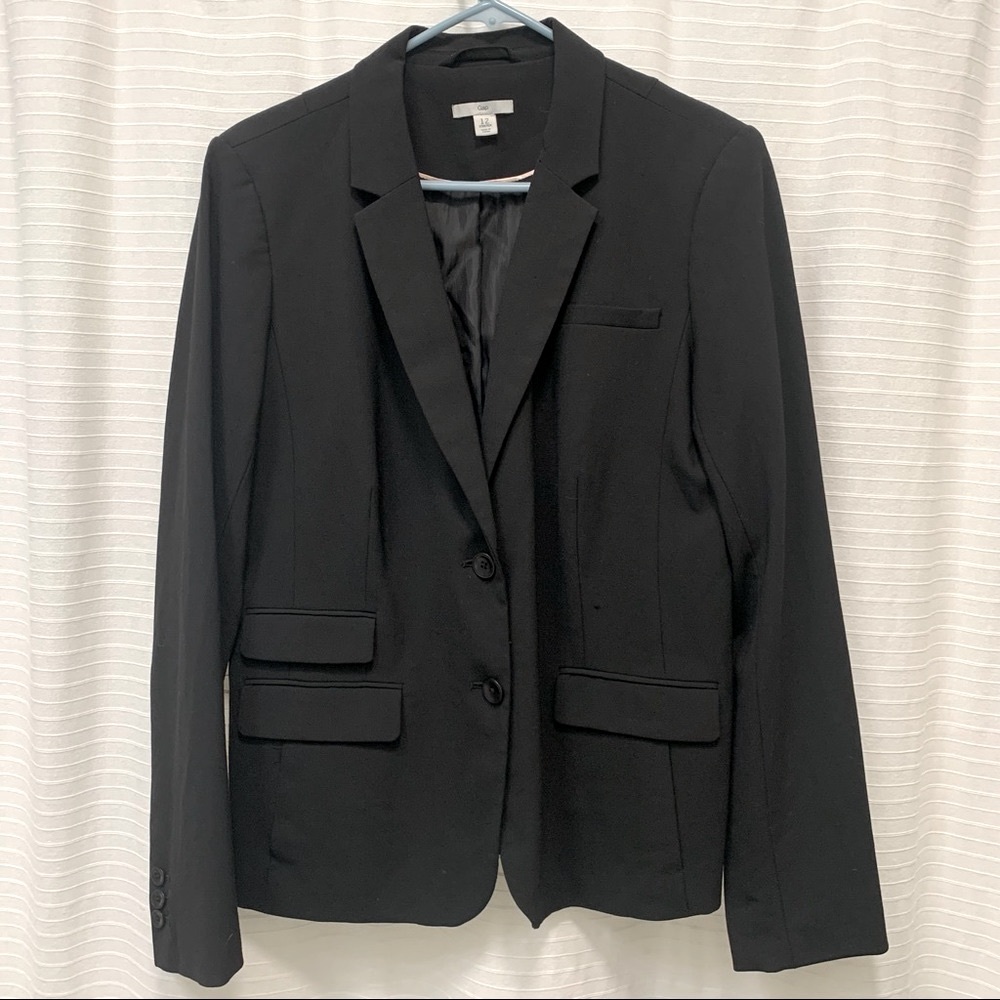Gap black blazer, size 12